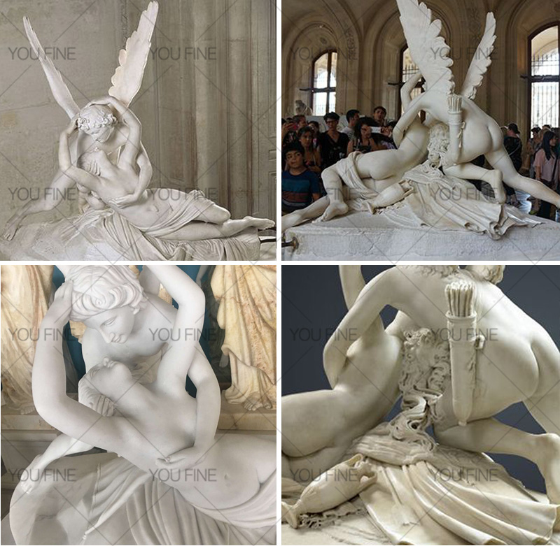 Cupid and psyche statue