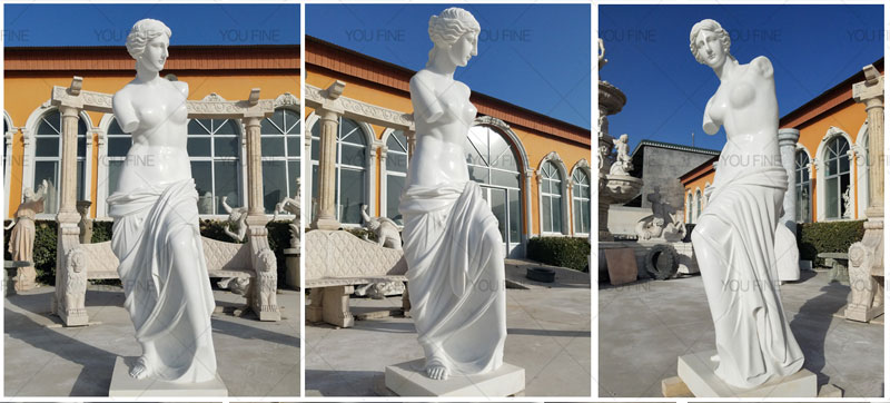 completed Venus de milo statue