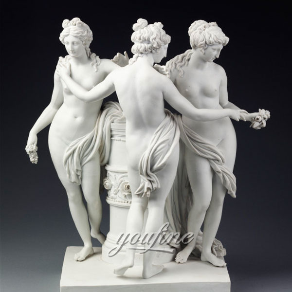 Famous art sculptures life size The Three Graces new design for sale