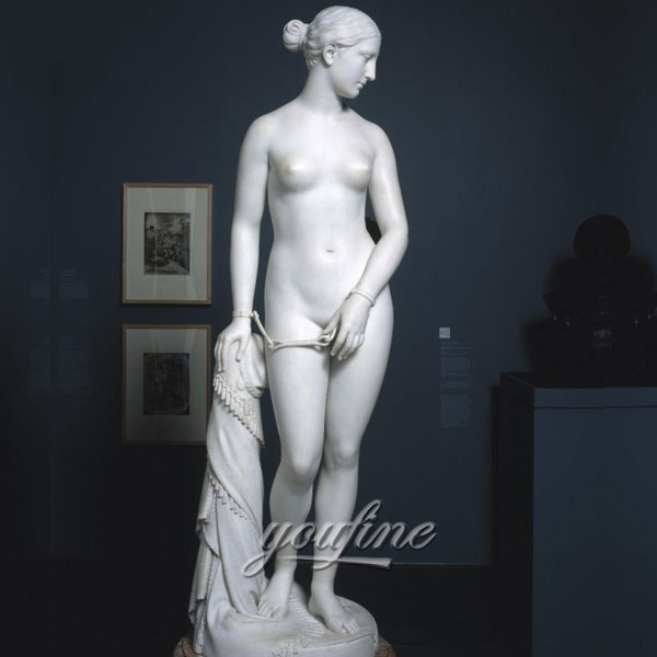 Famous sculptures in rome life size The Greek Slave for sale