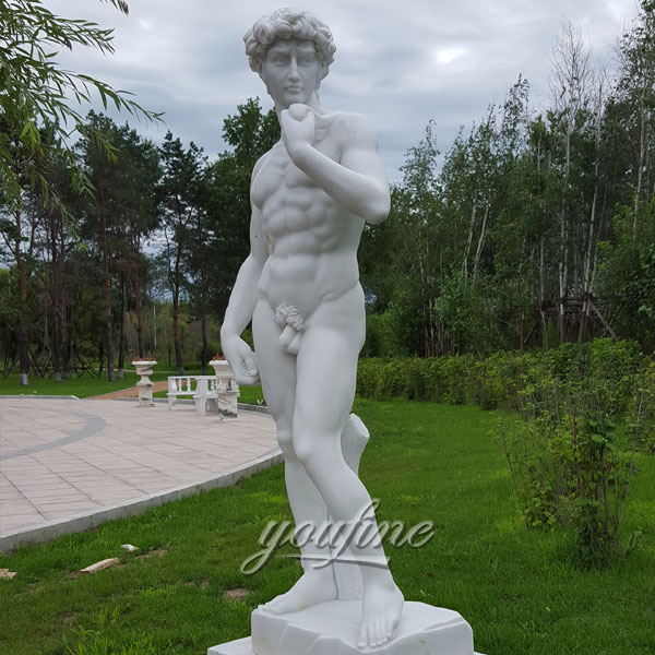 Famous statue in the world of life size David for garden decoration