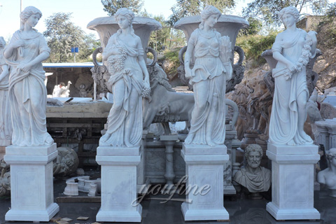 Goddesses of the Four Seasons famous sculpture