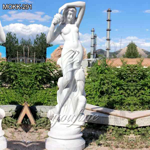 Famous Art Sea Nymph Marble Sculpture by Ferdinando Vichi for Sale MOKK-291